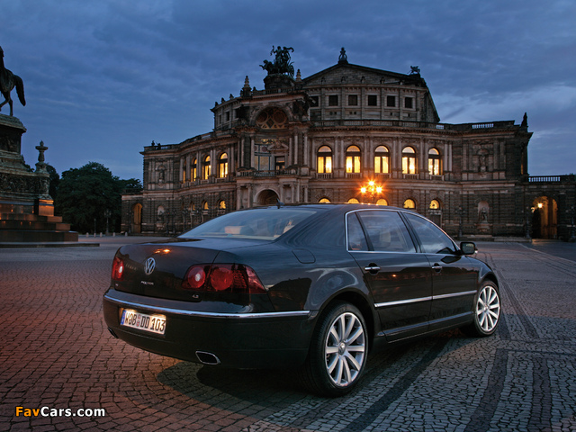 Photos of Volkswagen Phaeton V8 2007–10 (640 x 480)