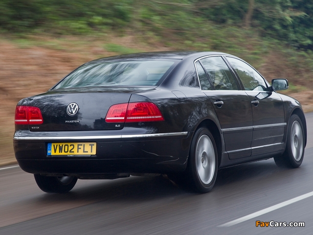 Photos of Volkswagen Phaeton V6 TDI UK-spec 2010 (640 x 480)