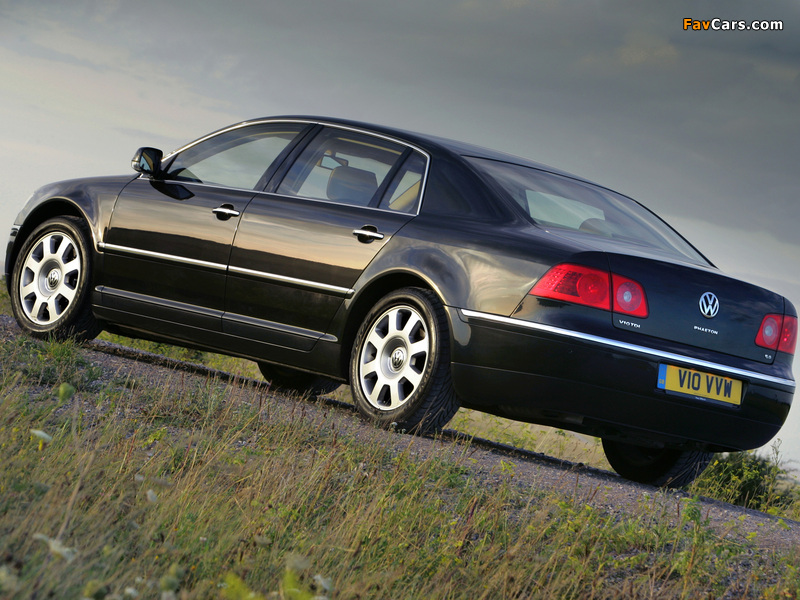 Pictures of Volkswagen Phaeton V10 TDI UK-spec 2002–07 (800 x 600)