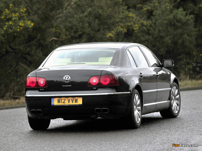 Pictures of Volkswagen Phaeton W12 UK-spec 2007–10 (800 x 600)