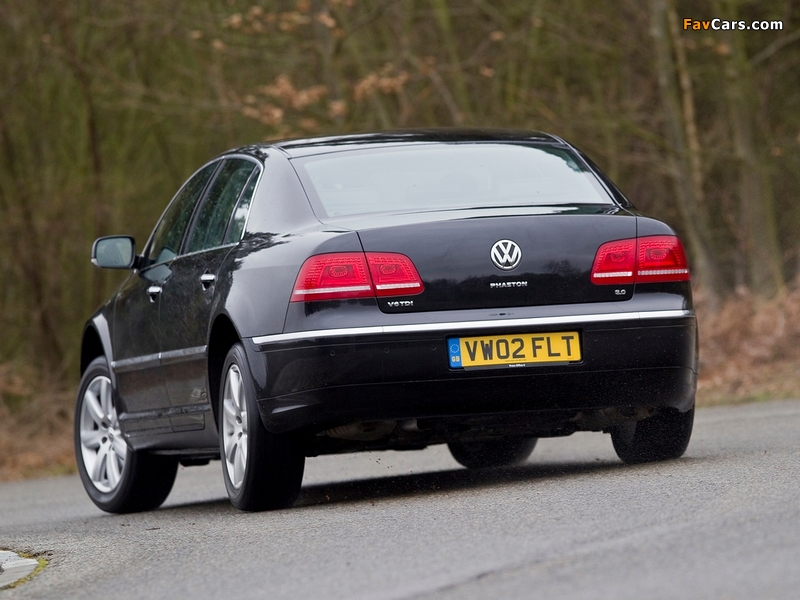 Pictures of Volkswagen Phaeton V6 TDI UK-spec 2010 (800 x 600)