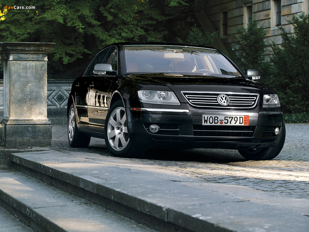 Volkswagen Phaeton V10 TDI 2002–07 images (1024 x 768)