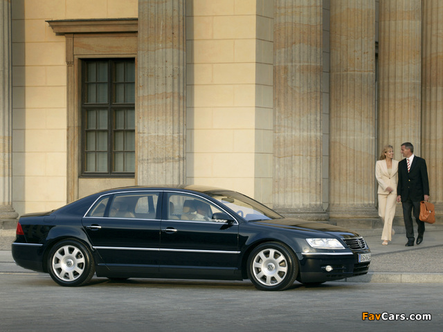 Volkswagen Phaeton Long 2002–07 photos (640 x 480)