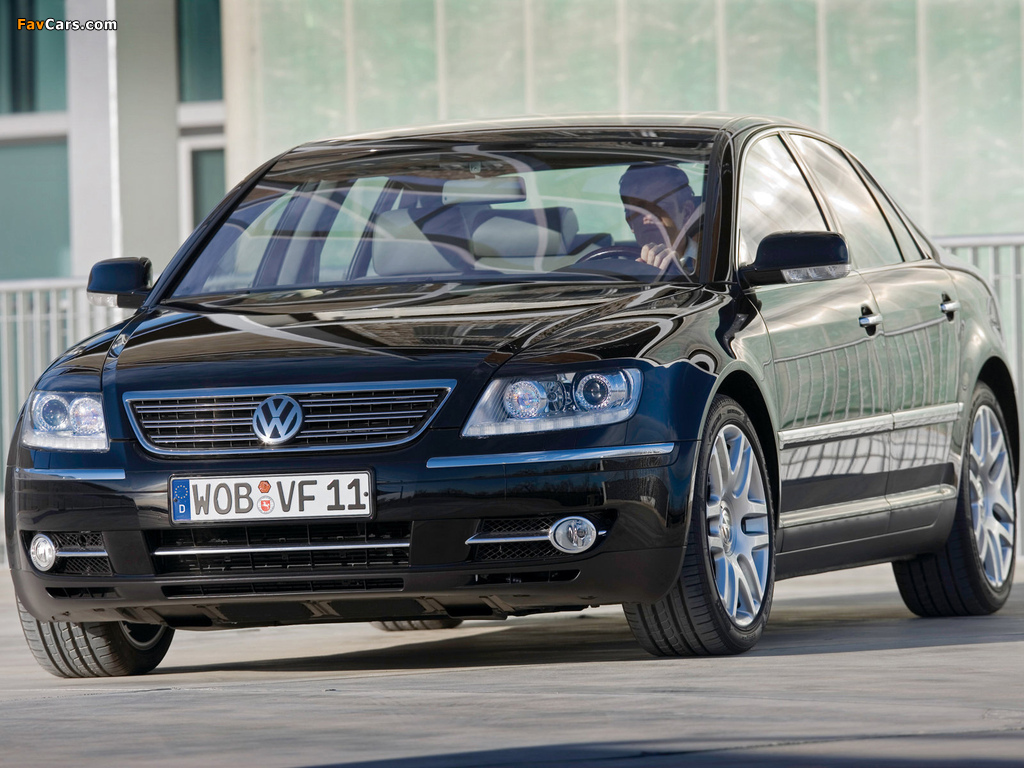 Volkswagen Phaeton V8 2007–10 images (1024 x 768)