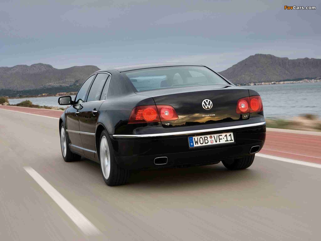 Volkswagen Phaeton V8 2007–10 images (1024 x 768)