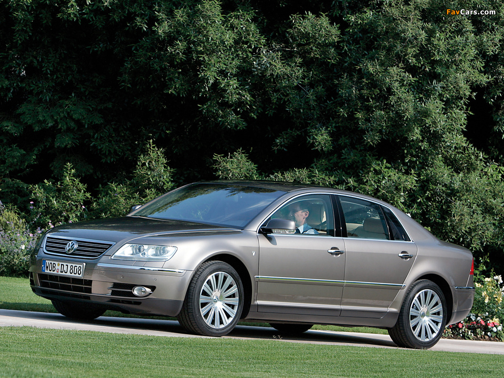 Volkswagen Phaeton Individual 2007–08 photos (1024 x 768)