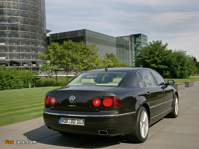 Volkswagen Phaeton V8 2007–10 photos (640 x 480)