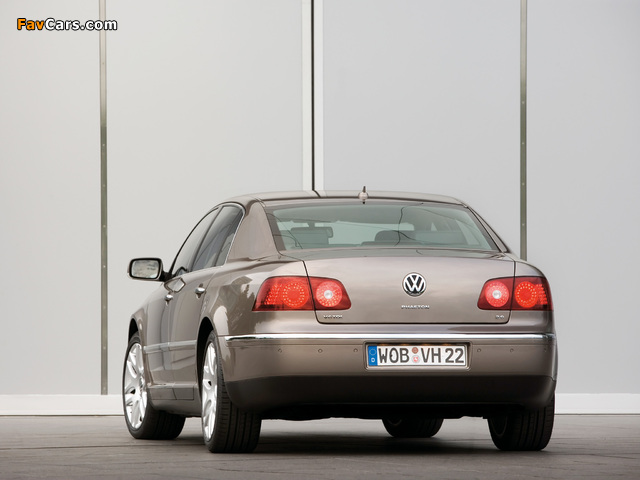 Volkswagen Phaeton V6 TDI 2007–10 pictures (640 x 480)