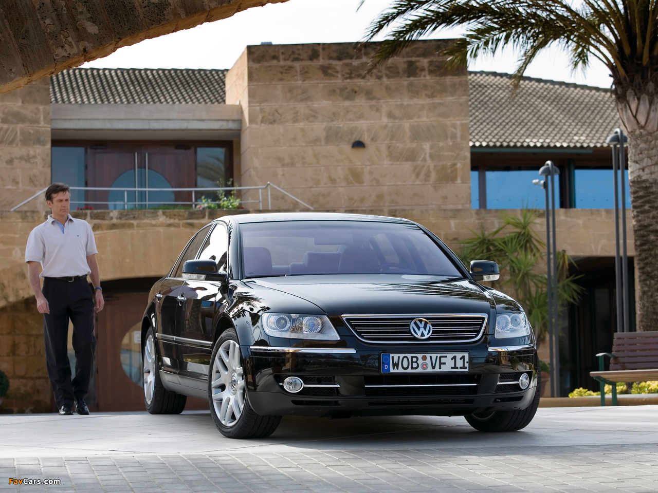 Volkswagen Phaeton V8 2007–10 wallpapers (1280 x 960)