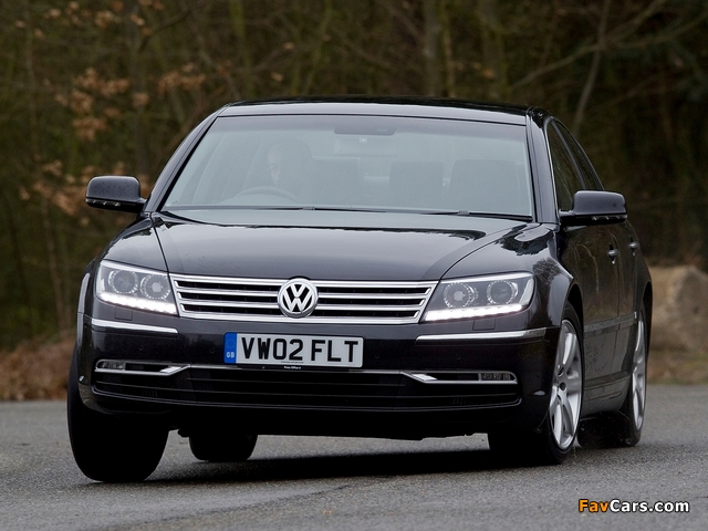 Volkswagen Phaeton V6 TDI UK-spec 2010 photos (640 x 480)