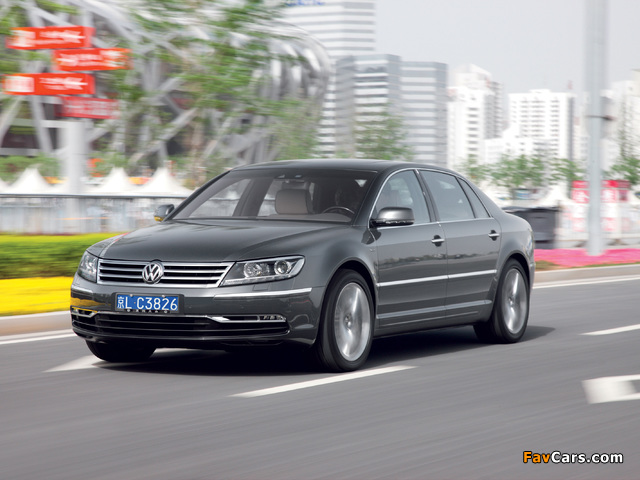 Volkswagen Phaeton W12 2010–16 pictures (640 x 480)