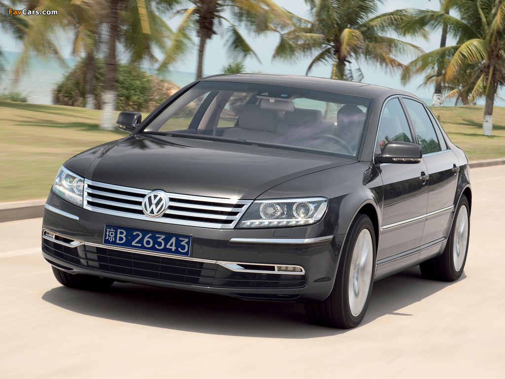 Volkswagen Phaeton V8 Long 2010 wallpapers (1024 x 768)