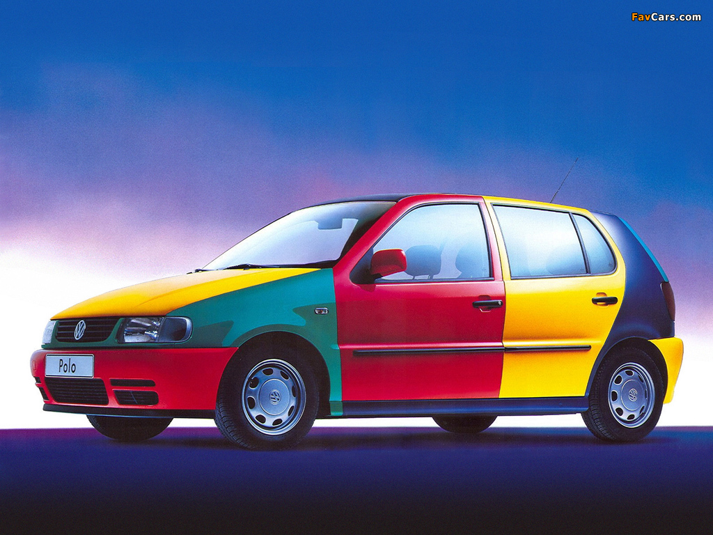 Images of Volkswagen Polo Harlekin (Typ 6N) 1995–96 (1024 x 768)