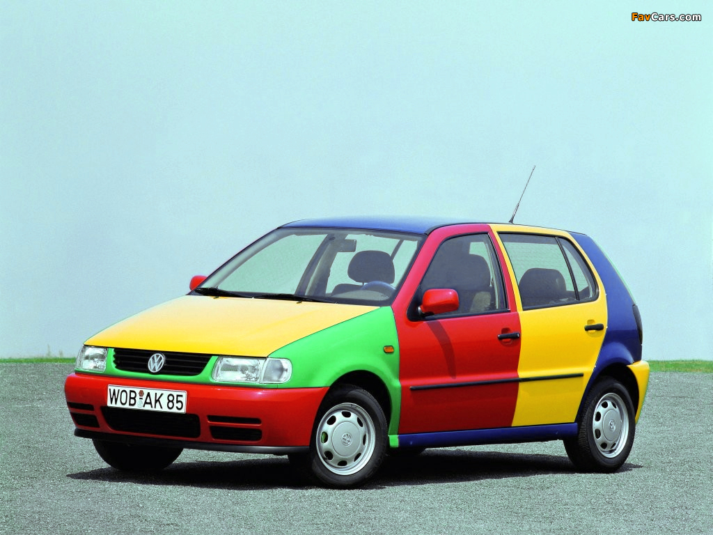 Images of Volkswagen Polo Harlekin (Typ 6N) 1995–96 (1024 x 768)