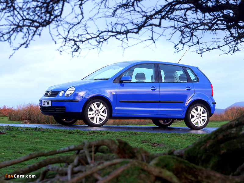 Images of Volkswagen Polo 5-door UK-spec (IV) 2001–05 (800 x 600)