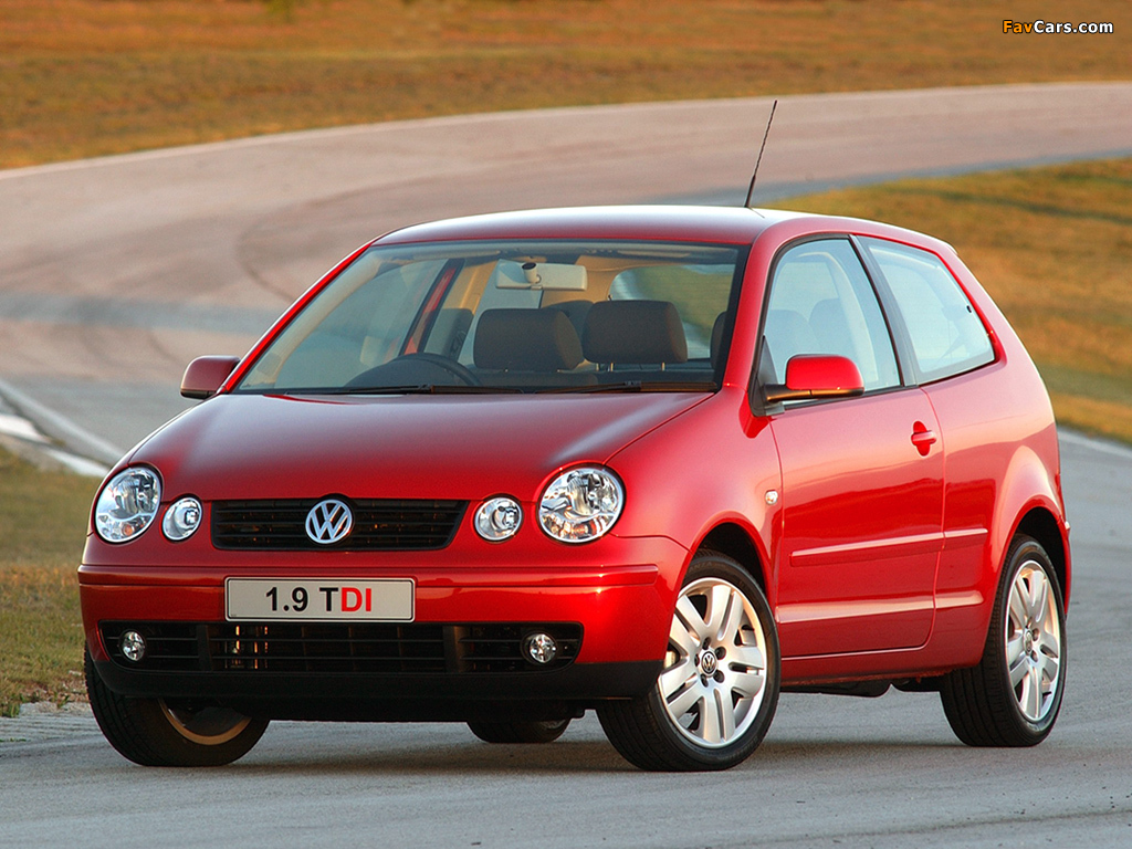 Images of Volkswagen Polo 3-door ZA-spec (Typ 9N) 2001–05 (1024 x 768)