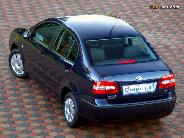 Images of Volkswagen Polo Classic ZA-spec (IV) 2002–05 (640 x 480)