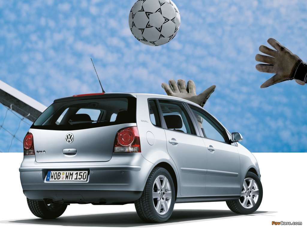 Images of Volkswagen Polo Goal 5-door (Typ 9N3) 2006 (1024 x 768)