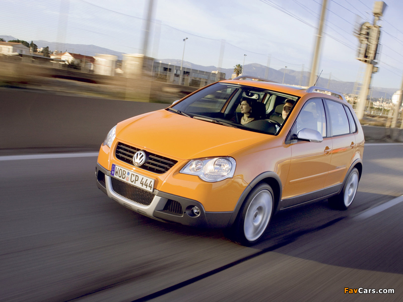 Images of Volkswagen CrossPolo (Typ 9N3) 2006–09 (800 x 600)