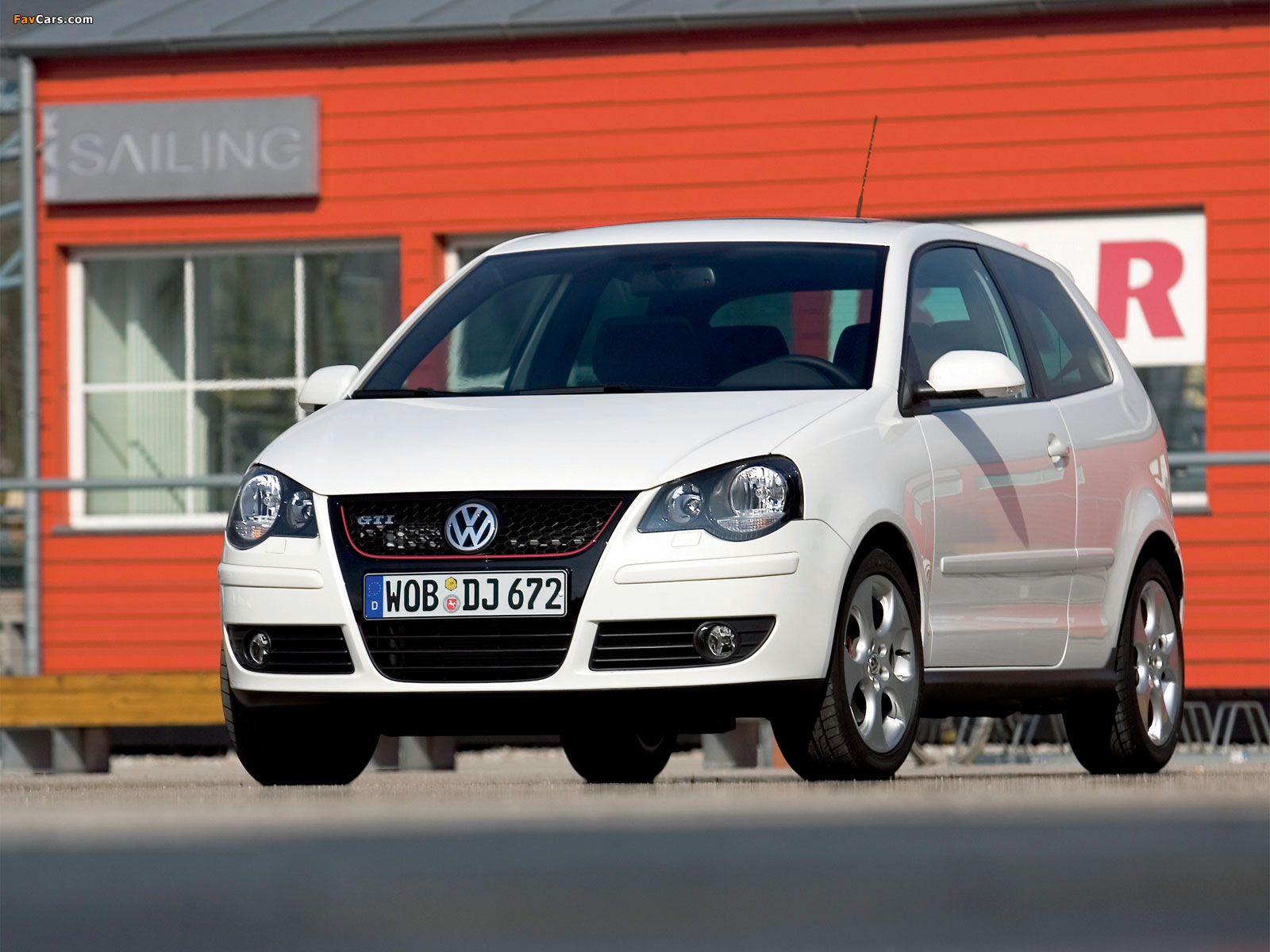 Images of Volkswagen Polo GTI 3-door (Typ 9N3) 2006–09 (1600 x 1200)