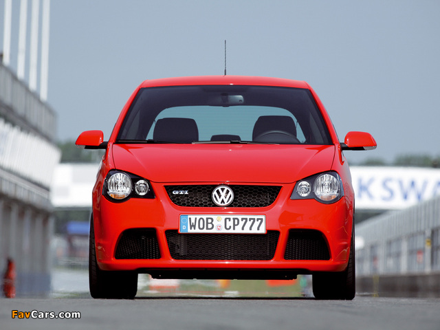 Images of Volkswagen Polo GTI Cup Edition (IVf) 2006 (640 x 480)