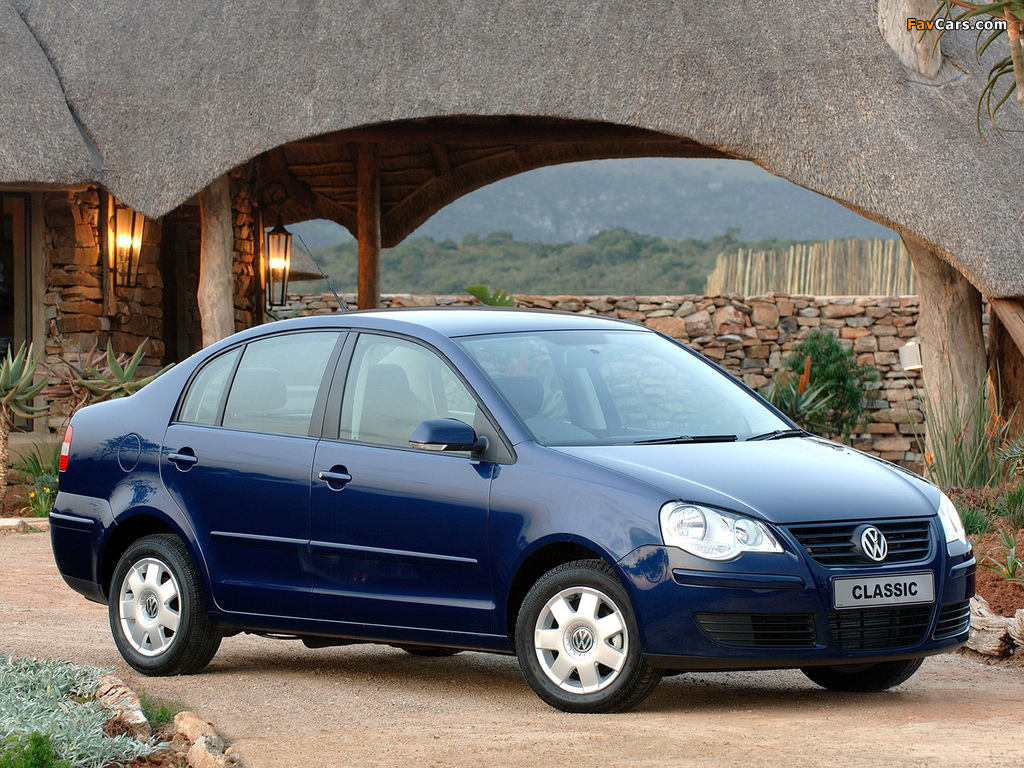 Images of Volkswagen Polo Classic ZA-spec (Typ 9N3) 2006 (1024 x 768)