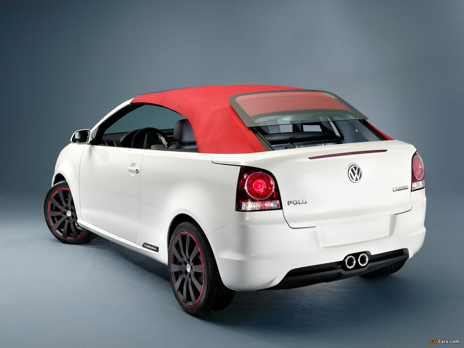 Images of Karmann Volkswagen Polo GTI Cabrio Concept (Typ 9N3) 2007 (1600 x 1200)