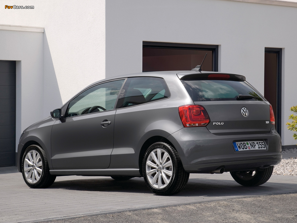 Images of Volkswagen Polo 3-door (V) 2009 (1024 x 768)