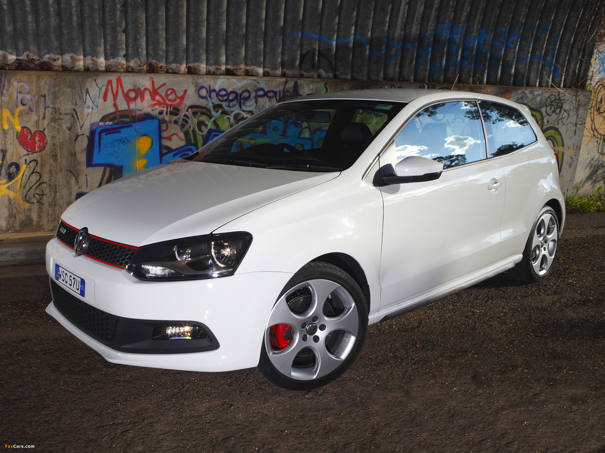 Images of Volkswagen Polo GTI 3-door AU-spec (Typ 6R) 2010 (2048 x 1536)