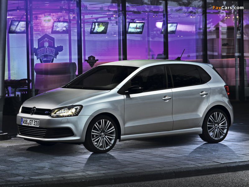 Images of Volkswagen Polo BlueGT 5-door (Typ 6R) 2012 (800 x 600)