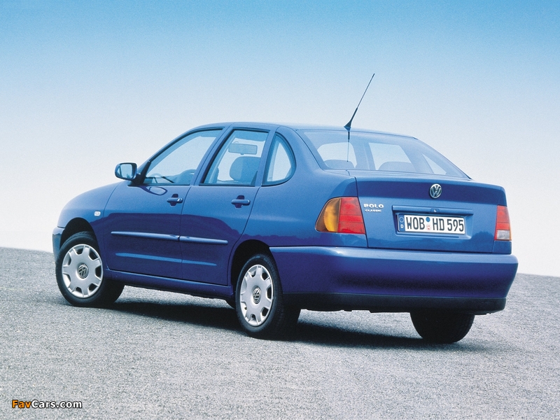 Photos of Volkswagen Polo Classic (III) 1995–2001 (800 x 600)