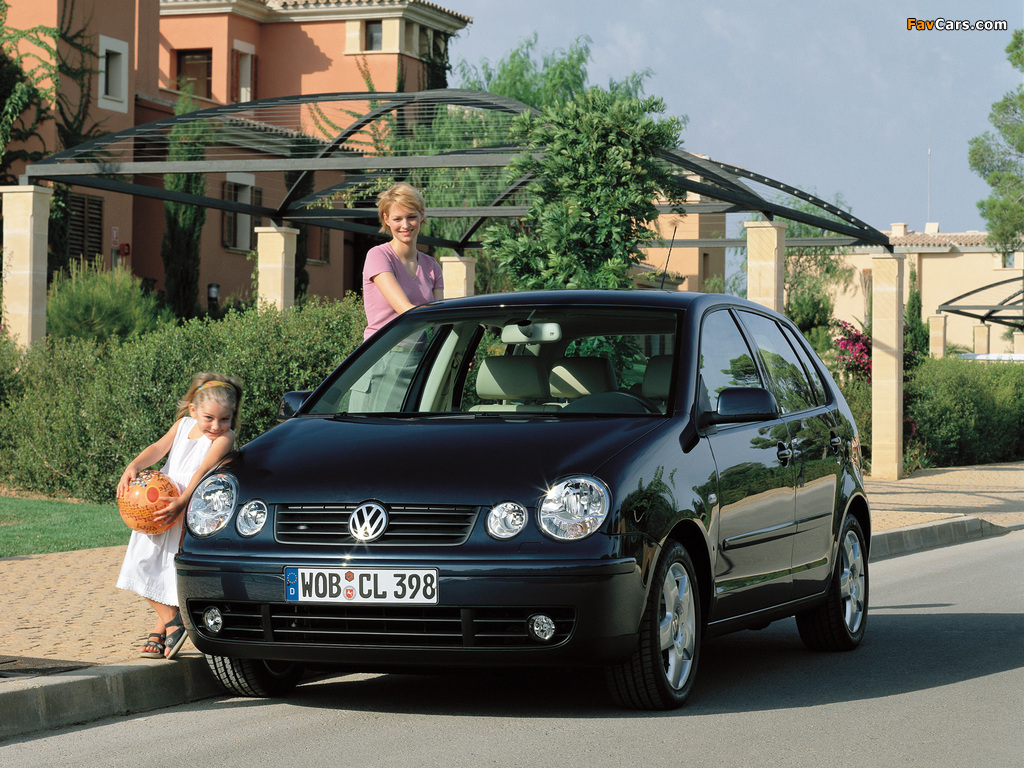 Photos of Volkswagen Polo 5-door (IV) 2001–05 (1024 x 768)