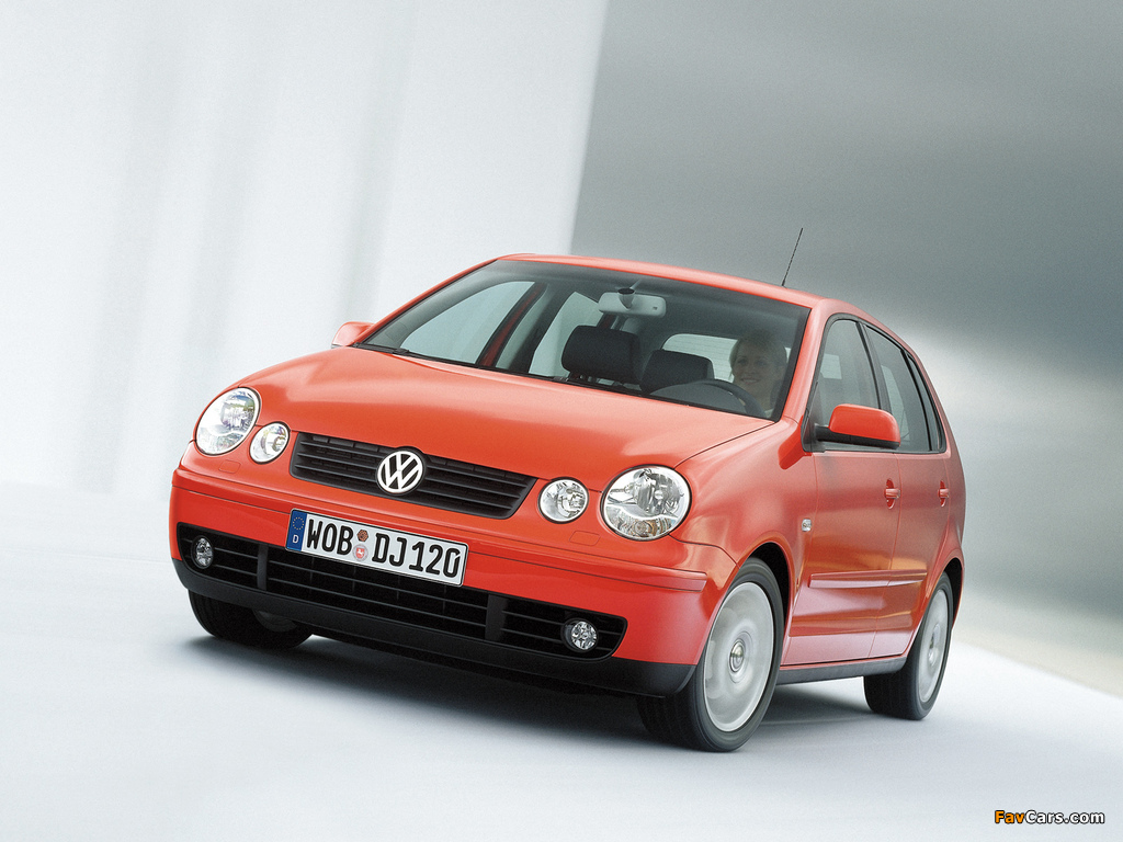 Photos of Volkswagen Polo 5-door (IV) 2001–05 (1024 x 768)