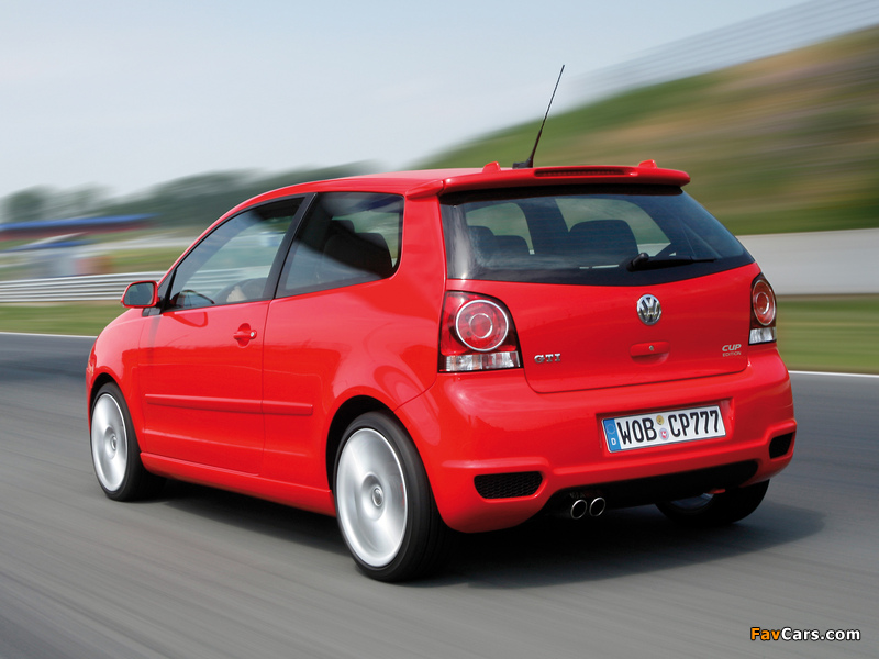 Photos of Volkswagen Polo GTI Cup Edition (IVf) 2006 (800 x 600)