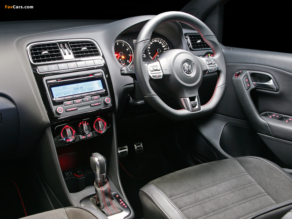 Photos of Volkswagen Polo GTI 5-door ZA-spec (Typ 6R) 2010 (1024 x 768)