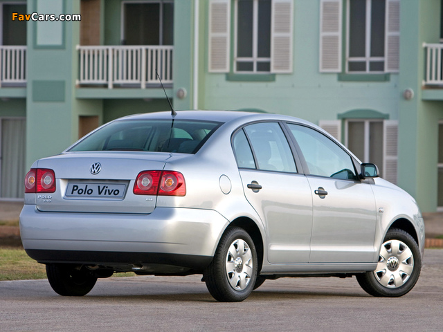 Photos of Volkswagen Polo Vivo Sedan (Typ 9N3) 2010 (640 x 480)