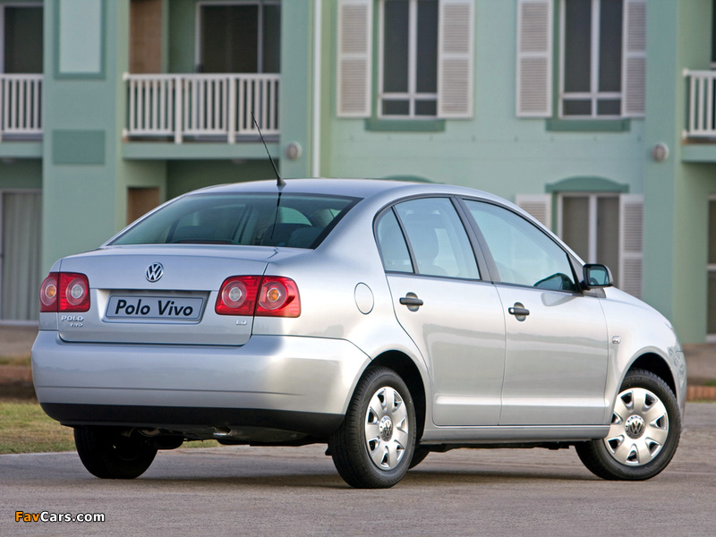 Photos of Volkswagen Polo Vivo Sedan (Typ 9N3) 2010 (800 x 600)