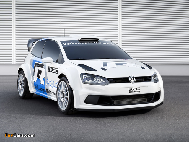 Photos of Volkswagen Polo R WRC Prototype (Typ 6R) 2011–12 (640 x 480)