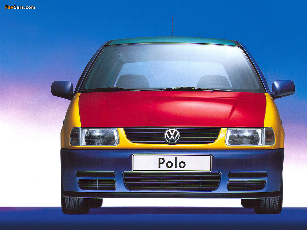 Pictures of Volkswagen Polo Harlekin (Typ 6N) 1995–96 (1024 x 768)