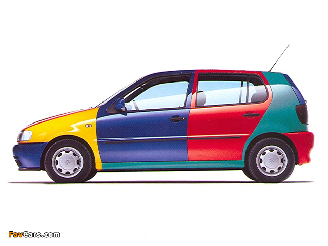 Pictures of Volkswagen Polo Harlekin (Typ 6N) 1995–96 (640 x 480)