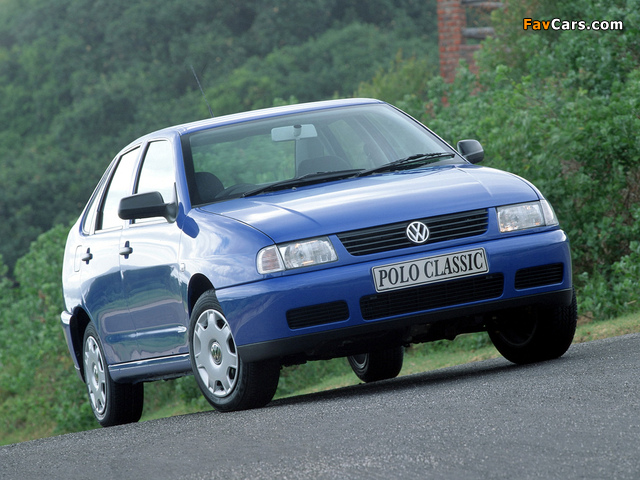 Pictures of Volkswagen Polo Classic ZA-spec (Typ 6N) 1995–2001 (640 x 480)