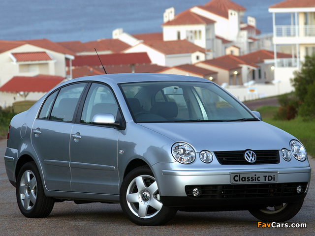 Pictures of Volkswagen Polo Classic ZA-spec (IV) 2002–05 (640 x 480)