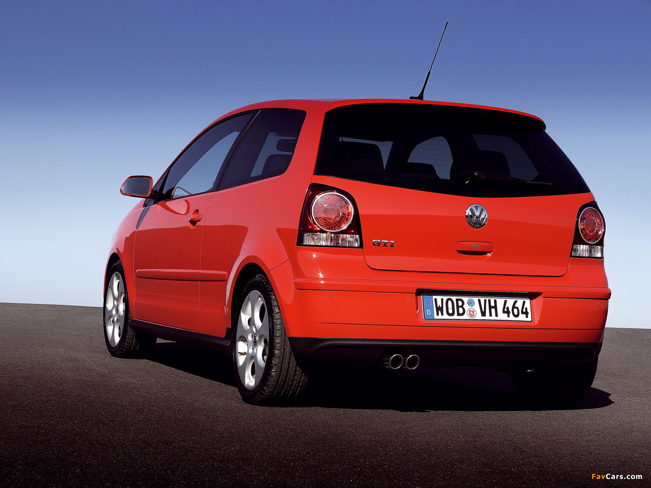 Pictures of Volkswagen Polo GTI 3-door (Typ 9N3) 2006–09 (1280 x 960)