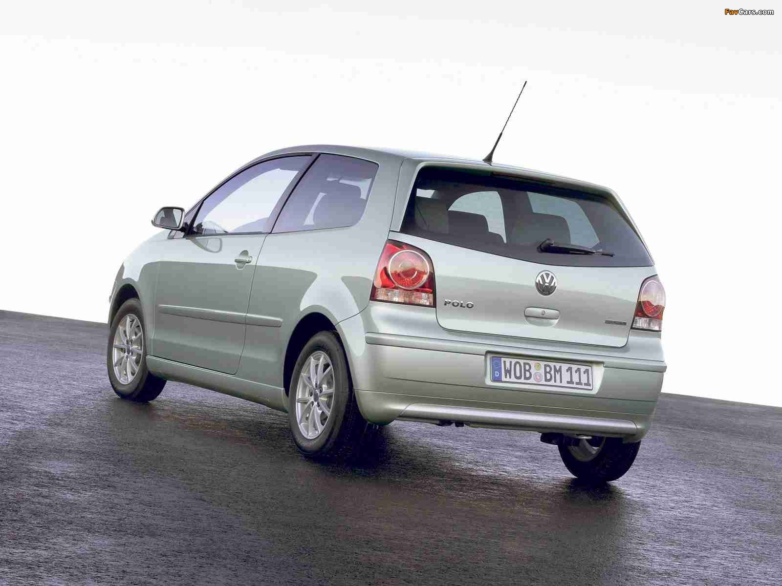 Pictures of Volkswagen Polo BlueMotion (Typ 9N3) 2006–09 (1600 x 1200)
