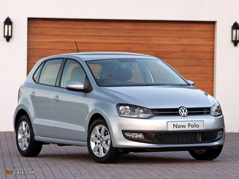 Pictures of Volkswagen Polo 5-door ZA-spec (Typ 6R) 2009 (800 x 600)