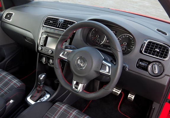 Pictures of Volkswagen Polo GTI 5-door UK-spec (Typ 6R) 2010