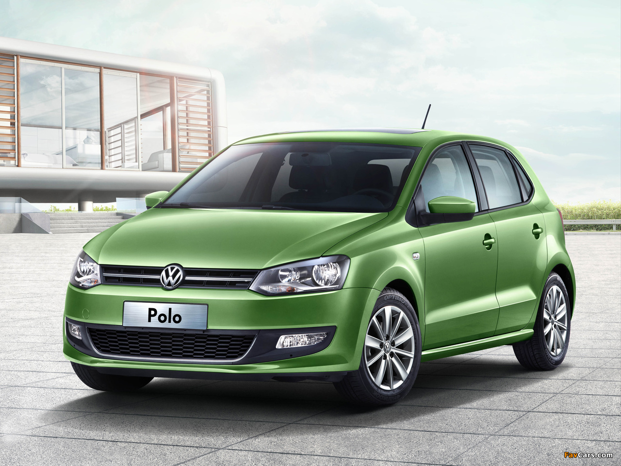 Pictures of Volkswagen Polo 5-door CN-spec (Typ 6R) 2010 (1280 x 960)