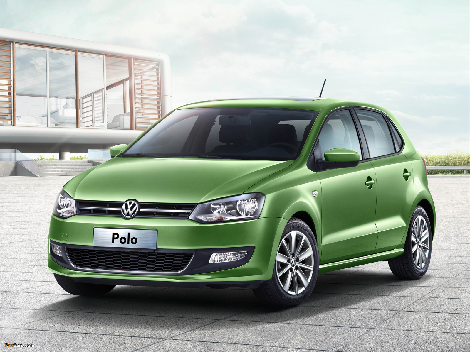 Pictures of Volkswagen Polo 5-door CN-spec (Typ 6R) 2010 (1600 x 1200)