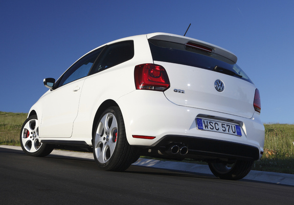 Pictures of Volkswagen Polo GTI 3-door AU-spec (Typ 6R) 2010