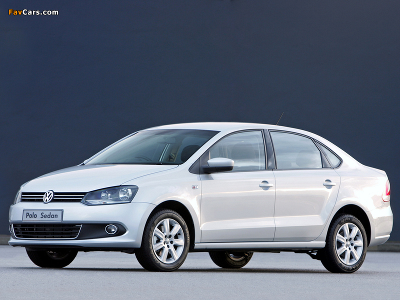 Pictures of Volkswagen Polo Sedan ZA-spec (V) 2010 (800 x 600)